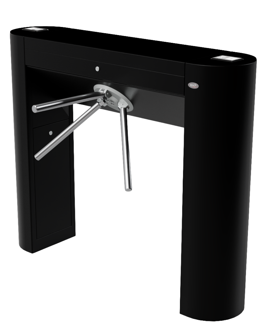 Drehkreuz Basic 1 Schwarz